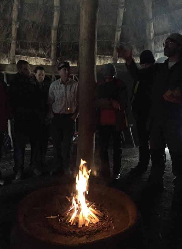 Fire Training was of course conducted around John&rsquo;s brilliant hearth