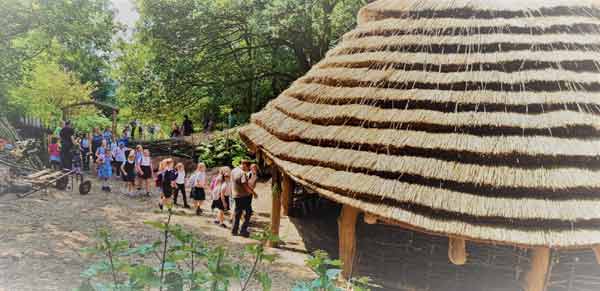 The Roundhouse is intended to be a useful and fun educational resource for the local community and schools. We were able to welcome our first school party this week.