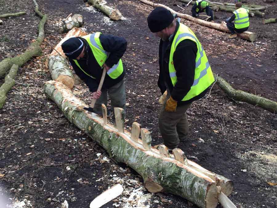 When you thought you had done, there is always more to do. More splitting of logs.